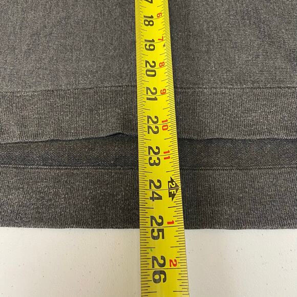 Eileen Fisher Women's Gray Short Sleeve Knit Pullover Top Small Minimalist - Picture 10 of 10